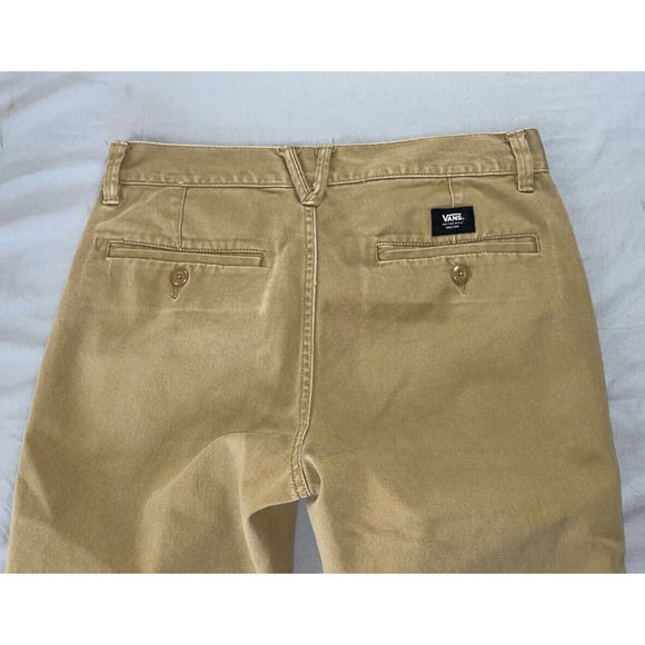 Vans Flat Front Slim Fit Stretch 'Authentic Chino' Pants. Men's 29X25, GUC!! - Picture 5 of 5